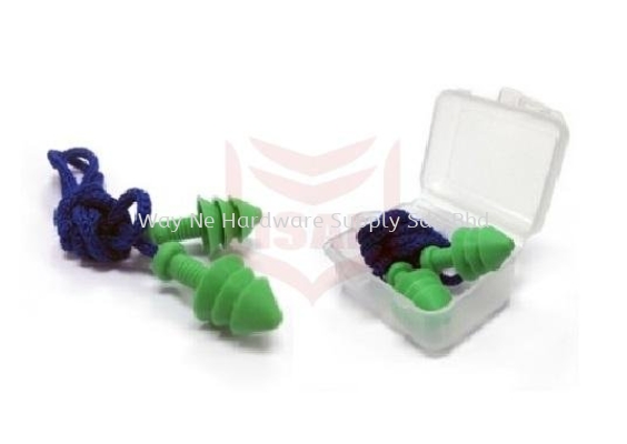 EP - 01 Corded Reusable Earplug With Casing