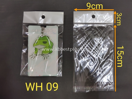 Transparent OPP Plastic Bag with Hole 100pcs+/-