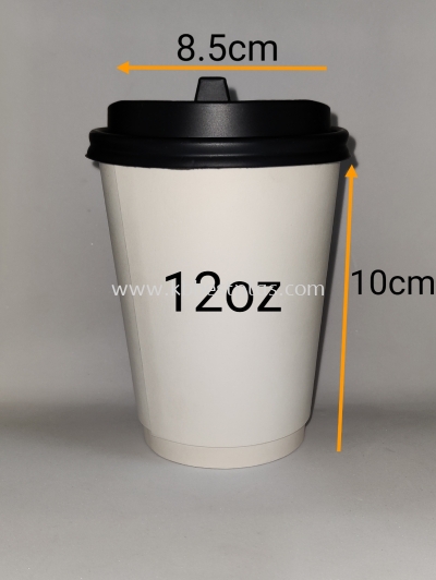 Hot Cup 12oz 100pcs+/-