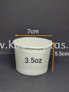 3.5oz ice cup cup 42pcs+/- Bowl Paper Products