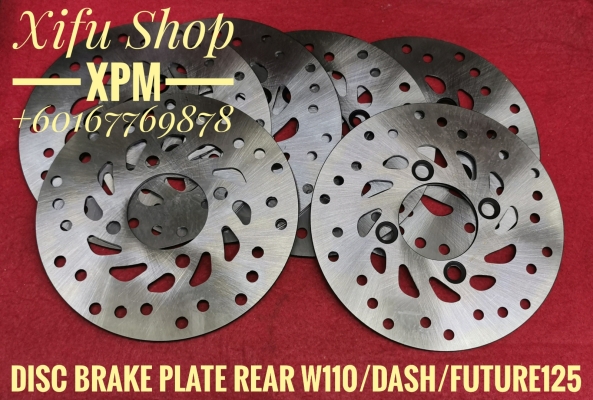 DISC BRAKE PLATE REAR W110/DASH/FUTURE125 DB29/BTM165 ATLNEE 