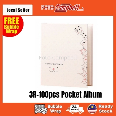 3R Album(100pcs), Photo Album, Album Gambar 3R, READY STOCK--- family potrait