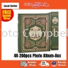 4R Album 200pcs + Box(Ready Stock)--- batik green 4R-200pcs + box Album