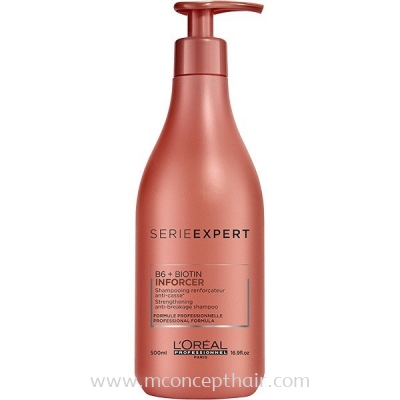 Inforcer B6+Biotin Shampoo for Fragile Breakage Hair 500ml