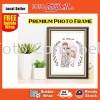 4R 5R 6R 8R Photo Frame Wooden Design(Ready Stock) Frame