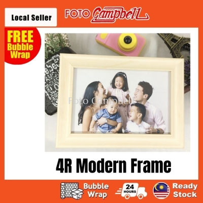 4R 5R 6R 8R Photo Frame Wooden Design(Ready Stock)