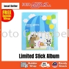 Sticky photo AlbumBox self adhesive(Ready Stock)stick-on album DIY Sticky Album Square( 4 Roll/6 Roll)