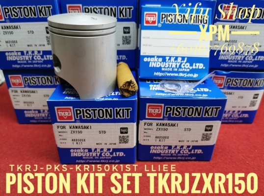 ZXR150/KR150K1 TKRJ PISTON KIT SET STD COMPLETE TKRJ-PKS-KR150K1ST ST KW-GNEE 