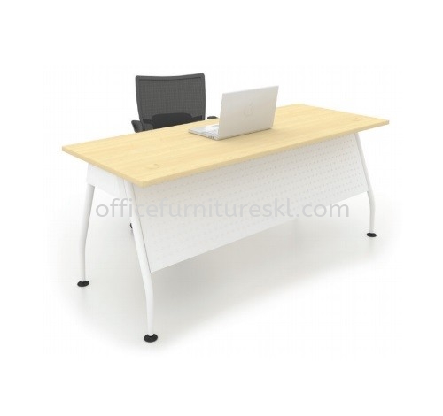 MADISON MEJA PEJABAT/TULIS EKSEKUTIF BERBENTUK SEGI EMPAT TEPAT (Warna Maple) - Top 10 Best Office Furniture Product Writing Office Table | Writing Office Table Shah Alam Premier Industrial Park | Writing Office Table Taman Perindustrian Subang | Writing Office Table Sungai Besi