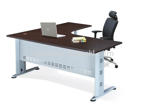 QAMAR MEJA PEJABAT/TULIS BERBENTUK L M AQL 1815-M(L) - 12.12 Mega Sale L-Shape Office Table/Desk | L-Shape Office Table/Desk Banting | L-Shape Office Table/Desk Port Klang | L-Shape Office Table/Desk Bukit Jalil