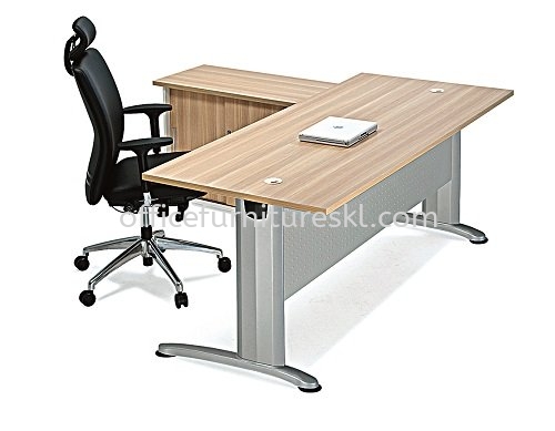 BERLIN MEJA PEJABAT TULIS BERBENTUK SEGI EMPAT TEPAT DENGAN KABINET SISI SET BT188 (Pandangan Hadapan) - Top 10 Best Office Furniture Product Writing Office Table | Writing Office Table Tropicana | Writing Office Table Mutiara Tropicana | Writing Office Table Kuchai Entrepreneurs Park 