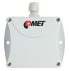 COMET P0212 Duct mount temperature transmitter with 0-10V output, stem length 120mm Sensors Comet
