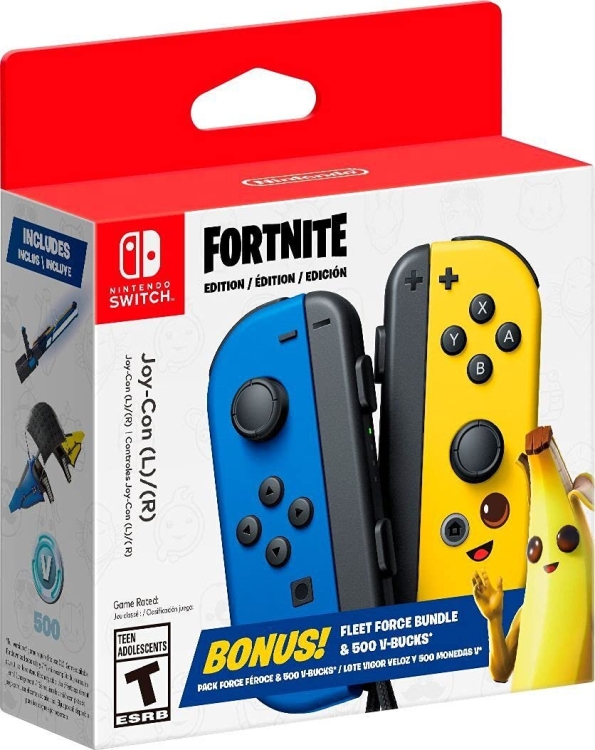 Nintendo Switch Joy Con Controller Fortnite Edition