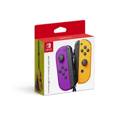 Nintendo Switch Joy Con Controller Purple/Orange