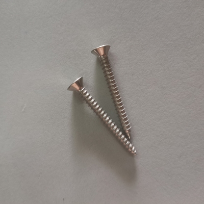 Chromed/Stainless Steel CSK Head Self Tapping Screw
