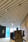 Standard Chartered Bank Malaysia Aluminium Baffle Ceiling / Box Ceiling