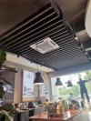 Lamarsa Coffee Machine Showroom Aluminium Baffle Ceiling / Box Ceiling