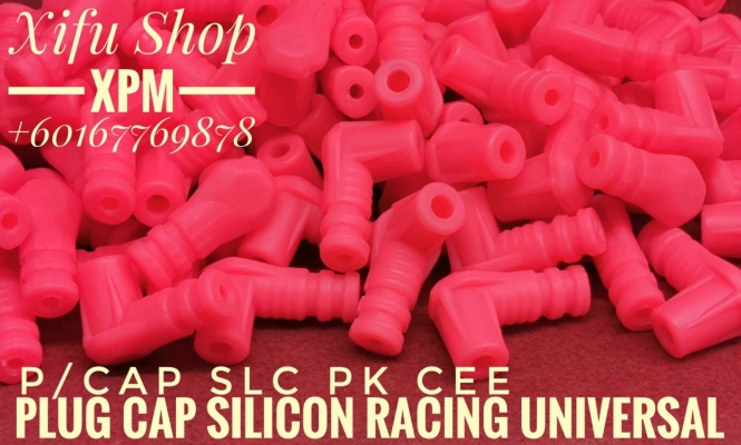 PLUG CAP SILICON RACING UNIVERSAL PINK P/CAP SLC PK IEE