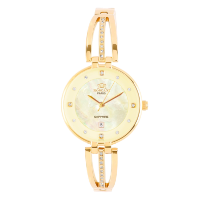 ROSCANI IVORY E95552 STAINLESS STEEL BANGLE WOMEN WATCH