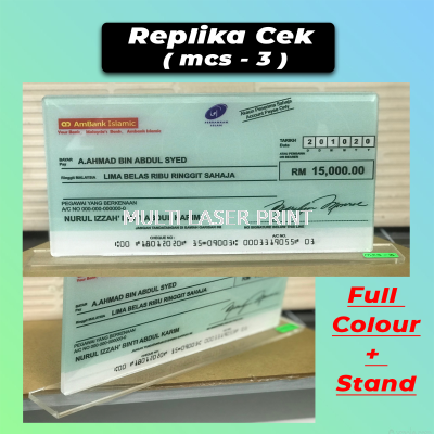 Replika Cek (msc-3) 