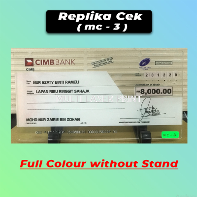 Replika Cek (mc-3)