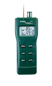 EXTECH RH401 : Digital Psychrometer + InfraRed Thermometer