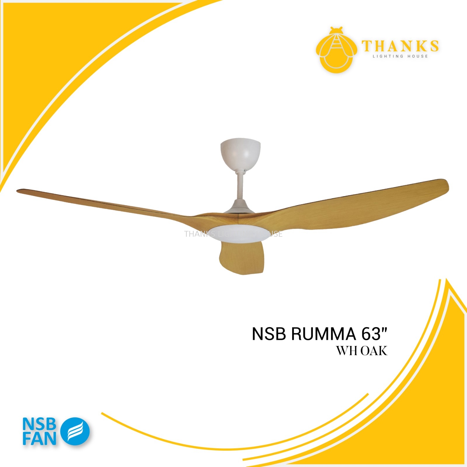 NSB RUMMA 63 CEILING FAN