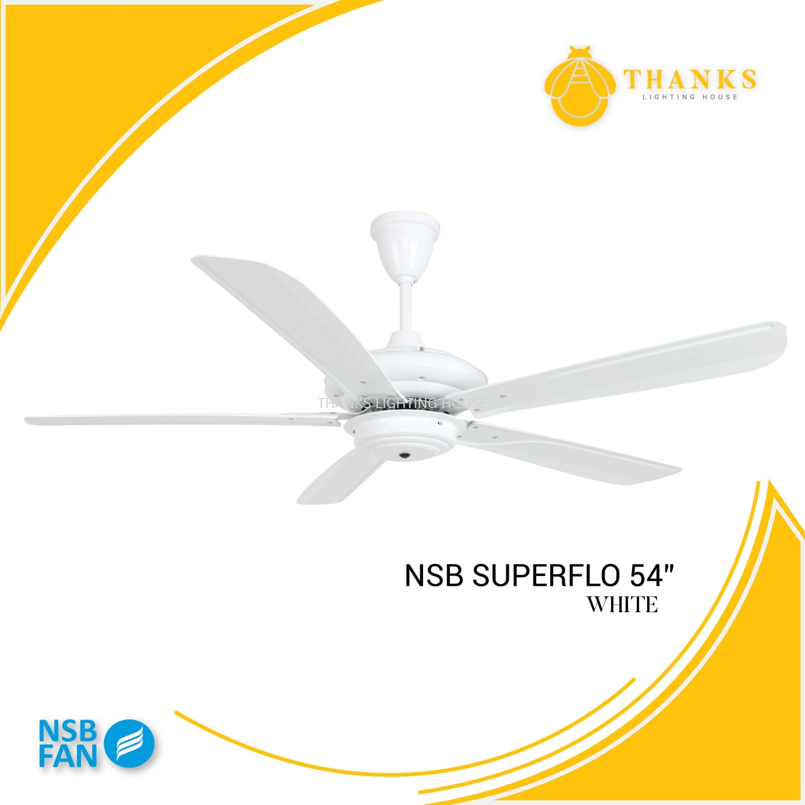 NSB SUPERFLO CEILING FAN