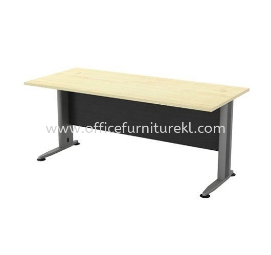 TITUS WRITING OFFICE TABLE / DESK (W/O TEL CAP) ATT 158 (Color Maple) - writing office table Dataran Mentari | writing office table Sungai Besi | writing office table Ampang Park | writing office table Mid Year Sale