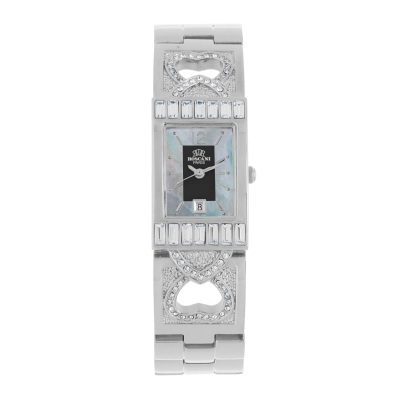 ROSCANI JULIA B90843 PLATINUM PLATING SOLID STAINLESS STEEL BAND WOMEN WATCH