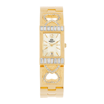 ROSCANI JULIA B90541 PLATINUM PLATING SOLID STAINLESS STEEL BAND WOMEN WATCH