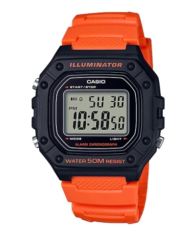 CASIO DIGITAL SPORT WATCH W-218H-4B2V