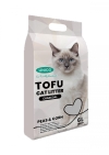 60436 Unico Tofu 6L Cat Litter - Charcoal Tofu Unico Cat Litter