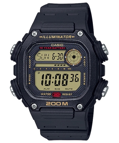 CASIO DIGITAL SPORT WATCH DW-291H-9A