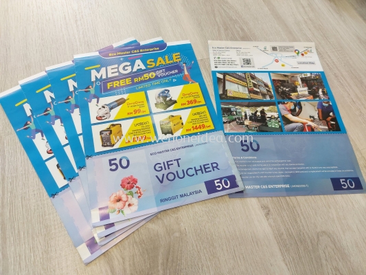 A4 Size Voucher Flyer