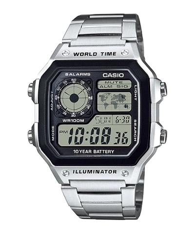 CASIO DIGITAL SPORT WATCH AE-1200WHD-1AV