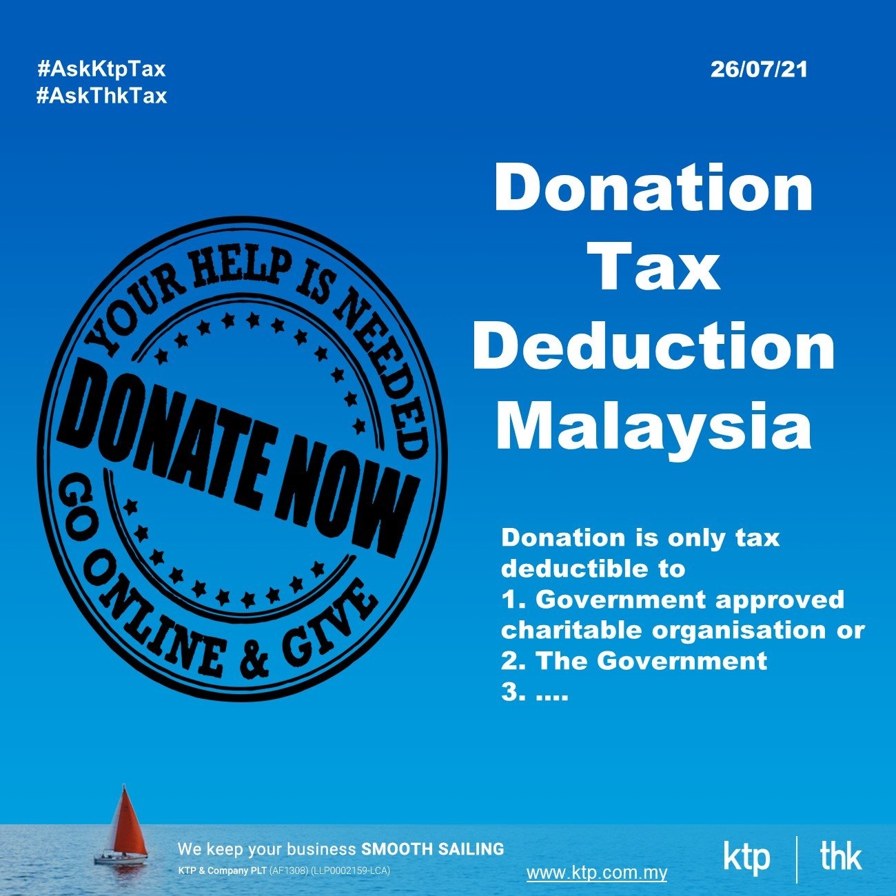 100 Tax Deduction On Your Donation In Malaysia Jul 26 2021 Johor 100-tax-deduction-on-your-donation-in-malaysia-jul-26-2021-johor