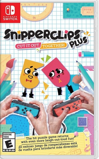 Nintendo Switch Snipperclips Plus Cut it Out, Together!