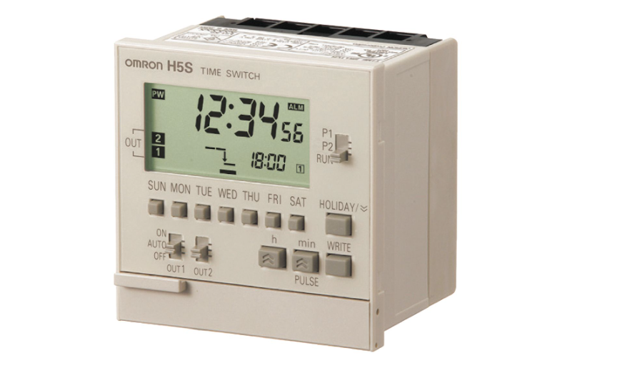 OMRON H5S  Easier, More Convenient Time Switches, with New 4-circuit Output and Yearly Models in Add