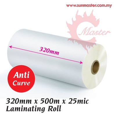 320mm Laminating Roll (Anti-Curve)