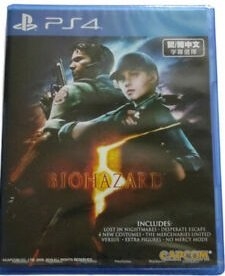 PS4 Biohazard 5(R3)English/Chinese