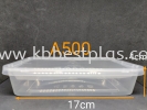 CB Ware A500 Rectangle Tupperware 50pcs+/- RECTANGLE CONTAINER Plastic Containers
