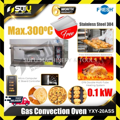 FRESH YXY-20ASS 1 Layer Gas Convection Oven 0.1kW