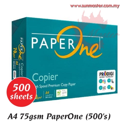 A4 75gsm PaperOne (500s)