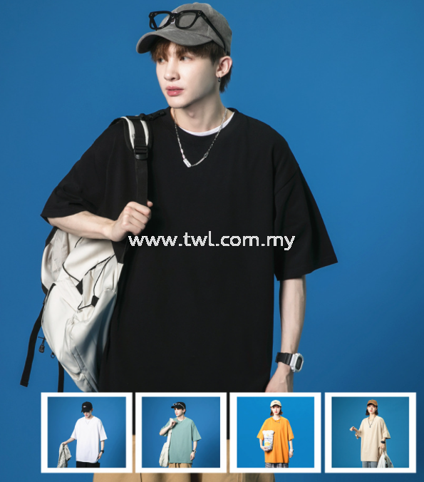 TS025 Straight Tee 250g Cotton T-Shirt