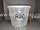 CB Ware R30 Round Tupperware 50pcs+/- Plastic Containers