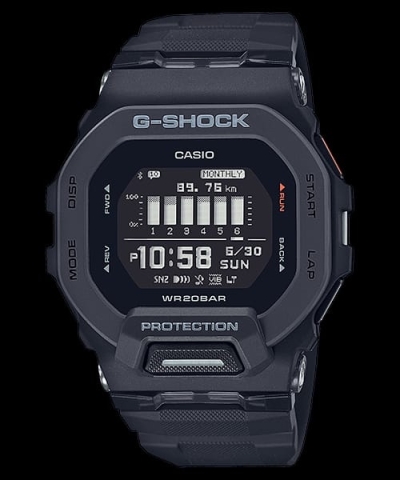 G-SHOCK G-SQUAD GBD-200-1 DIGITAL MENS WATCH