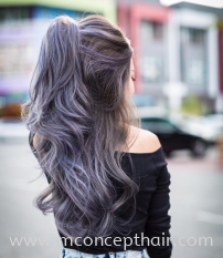 Ash Purple Hair Color 