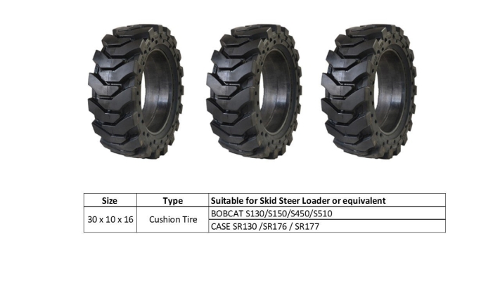 Cushion Tire for Bobcat 