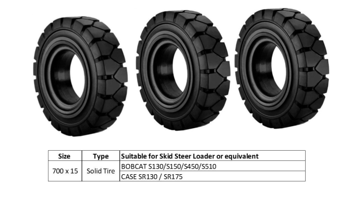 Solid Tire For Bobcat